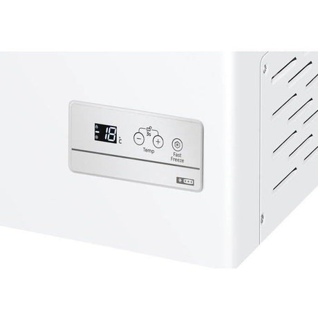 Congélateur coffre - HAIER HCE200EFR - 196 L - Classe E - 39 dB - Blanc