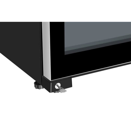 Cave a vin de vieillissement - HAIER HWS116GAE - Pose libre - 116 bouteilles H126.5 x L59,5 cm - Noir