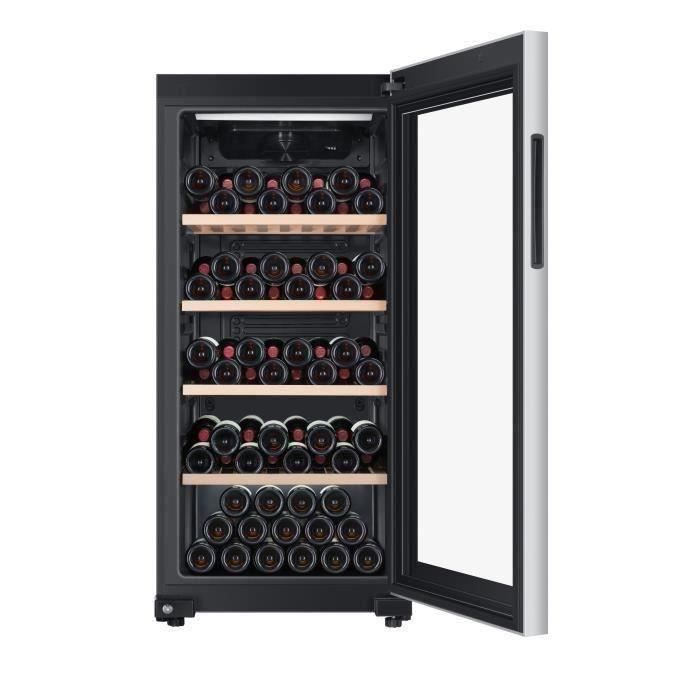 Cave a vin de vieillissement - HAIER HWS116GAE - Pose libre - 116 bouteilles H126.5 x L59,5 cm - Noir
