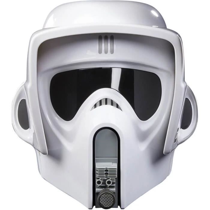 Casque Scout Trooper électronique premium, effets sonores, Star Wars : Le retour du jedi, pour adulte, Star Wars The Black Series