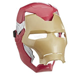 Masque électronique d'Iron Man a visiere mobile, avec effets lumineux, Pour enfnant pour se déguiser comme son héros préféré, Des 5