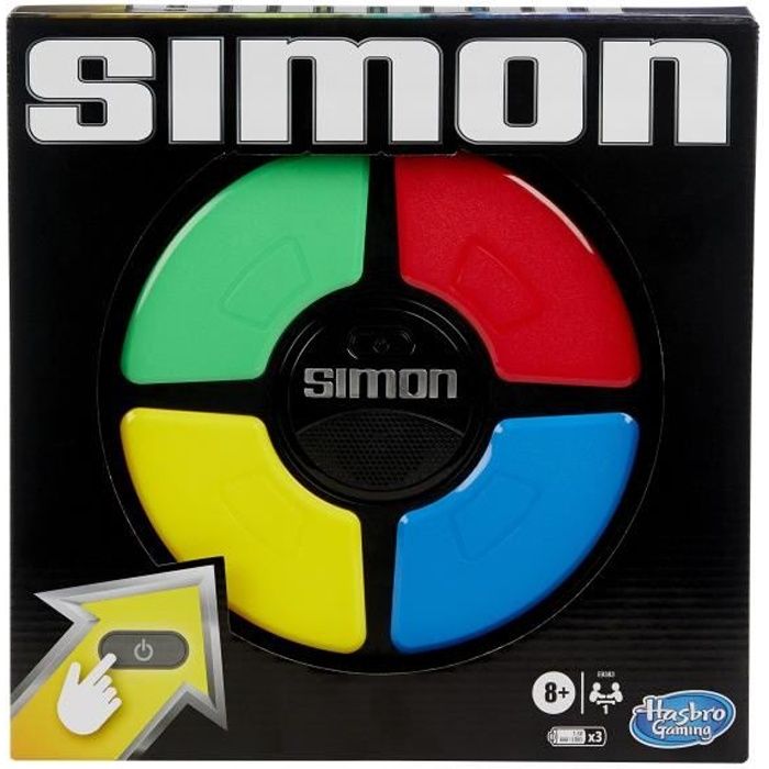 Simon, jeu de société enfants, a partir de 8 ans, Hasbro Gaming