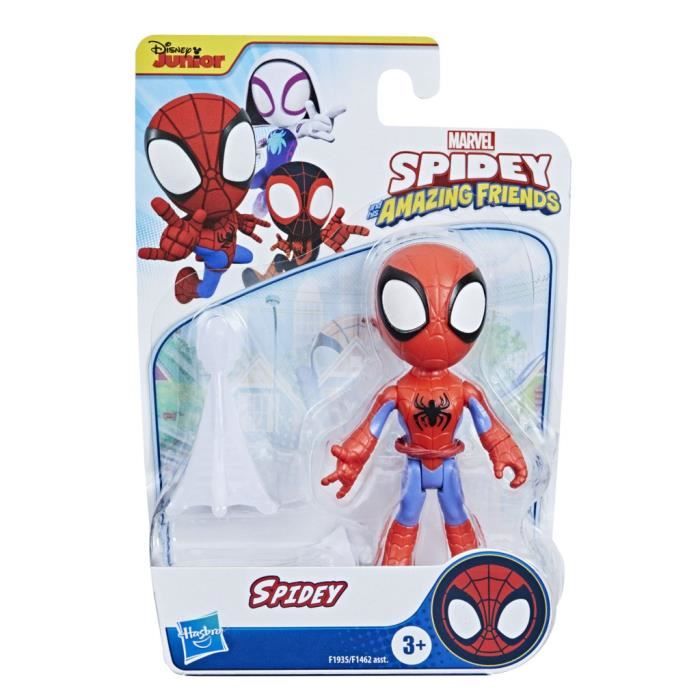 Figurine Spidey de 10 cm, inclut 1 accessoire, pour enfants a partir de 3 ans, Marvel Spidey and His Amazing Friends
