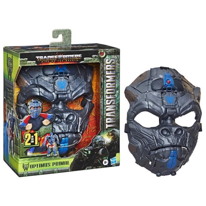 Masque convertible Optimus Primal 2†en†1 avec mode figurine de 22,5†cm, a partir de 6†ans, Transformers: Rise of the Beasts