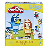 Play-Doh Bluey se dÈguise, Coffret avec 11 pots de p‚te a modeler Bluey et a sa soeur Bingo, des 3 ans