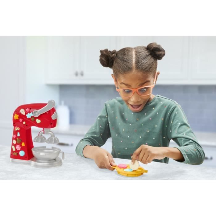 Play-Doh Robot pâtissier, jouet de pâte a modeler avec accessoires de cuisine factices, Kitchen Creations, Des 3 ans
