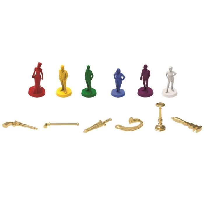 Cluedo Classic, nouvelle version, Jeu de société de réflexion et stratégie, Des 8 ans