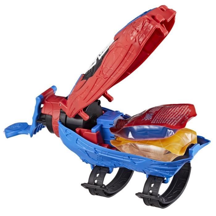 Lance-toile ultime Spider-Man blaster 2-en-1, jouet de déguisement Spider-Man, des 5 ans, Marvel Spider-Man Real Webs