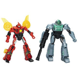 Figurines Terran Twitch et Robby Malto, jouets interactifs pour filles et garÁons, Transformers EarthSpark Cyber-Combiner, des 6