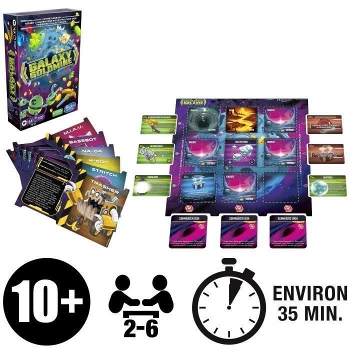 Galaxy Goldmine, jeu de cartes stratÈgique familial pour enfants, ados et adultes, jeux de cartes amusants pour la famille