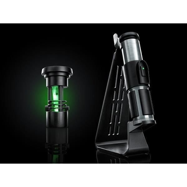 Sabre Laser Èlectroniquede Yoda Premium Force FX Elite, Article de Cosplay pour Adultes, Star Wars The Black Series