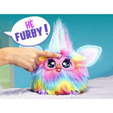 Furby Tie Dye, 15 accessoires, peluche interactive pour filles et garÁons, animatronique activÈ par la voix, a partir de 6 ans