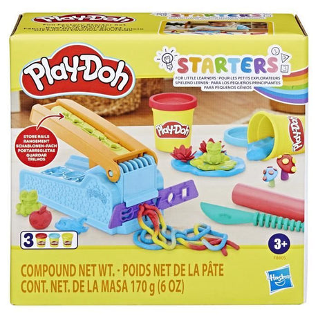 Play-Doh Coffret Starters Le Serpentin, Pâte a modeler 3 pots et 10 formes amusantes, Classique, Activité créative des 3 ans