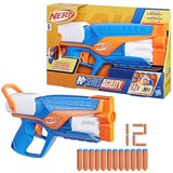 NERF blaster Agility N Series, 12 flÈchettes Nerf N1 uniquement pour les blasters Nerf N Series, barillet 6 flÈchettes, jeux d'extÈr