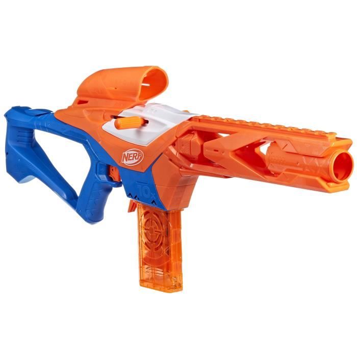 Nerf NSeries blaster Pinpoint a flÈchette, Inclut 18 FlÈchettes en Mousse N1, Des 8 Ans