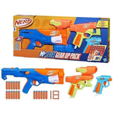 Nerf N Series Gear Up Pack, 3 Blasters, 18 flÈchettes Nerf N1 compatibles Uniquement avec Les Blasters Nerf N Series