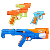 Nerf N Series Gear Up Pack, 3 Blasters, 18 flÈchettes Nerf N1 compatibles Uniquement avec Les Blasters Nerf N Series