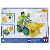 Spidey Coffret Camion dÈmolisseur Hulk, vÈhicule avec figurine de 10†cm, jouets des 3†ans, Spidey et ses Amis Extraordinaires