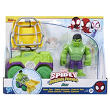 Spidey Coffret Camion dÈmolisseur Hulk, vÈhicule avec figurine de 10†cm, jouets des 3†ans, Spidey et ses Amis Extraordinaires