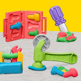 Play-Doh Mon petit bricoleur, coffret avec p‚te a modeler