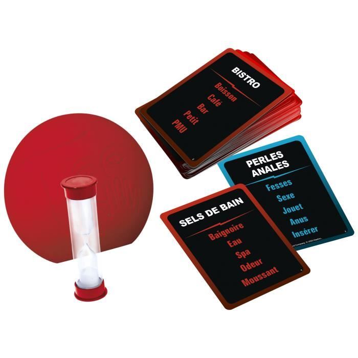 Taboo sans tabous, jeu de société adulte, le jeu des mots interdits, a partir de 18 ans