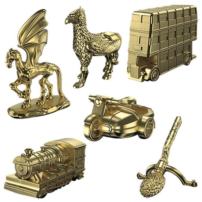 Monopoly Èdition Harry Potter, Jeu de sociÈtÈ de plateau, Aventures magiques a Poudlard, des 8†ans, 2 a 6†joueurs