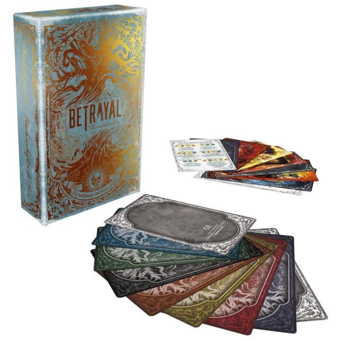 Betrayal Deck of Lost Souls, cooperative card game with secret roles inspired by tarot, Ages 12 and up