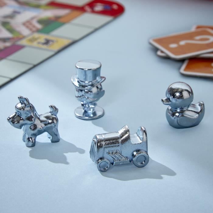 Monopoly GO!, Jeu de sociÈtÈ, Jeu de plateau familial, DurÈe 15 min, InspirÈ du jeu mobile, a partir de 8 ans