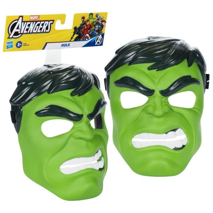 Masque Hulk de déguisement, jouets de super-héros et pieces de collection pour enfants, des 5 ans