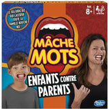 Mache-Mots Enfants contre parents, Jeu de societe ambiance pour la famille, Version francaise, Hasbro Gaming