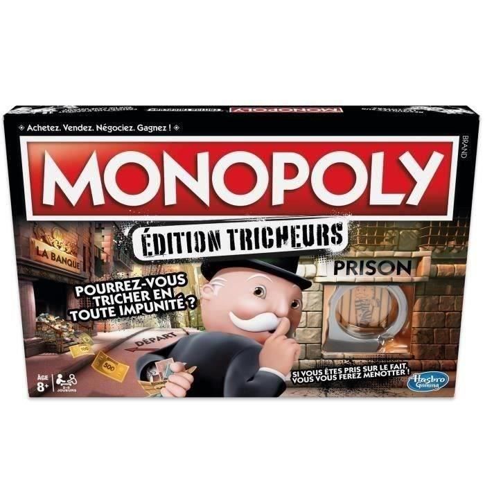 Monopoly Tricheurs, Jeu de societe, Jeu de plateau, Version francaise