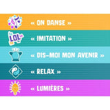 Furby Galaxie, peluche activée par la voix brille dans le noir, jouets interactifs, des 6 ans