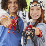 MixMashers Venom Deluxe, figurine 12 cm personnalisable a mélanger et combiner avec accessoires, Marvel, des 4 ans