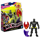 MixMashers Black Panther, figurine 12 cm personnalisable a mélanger et combiner avec accessoires, Marvel, des 4 ans