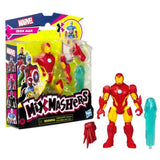 MixMashers Iron Man, figurine 12 cm personnalisable a mÈlanger et combiner avec accessoires, Marvel, des 4 ans