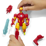 MixMashers Iron Man, figurine 12 cm personnalisable a mélanger et combiner avec accessoires, Marvel, des 4 ans