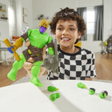 MixMashers Hulk Deluxe, figurine 12 cm personnalisable a mélanger et combiner avec accessoires, Marvel, des 4 ans