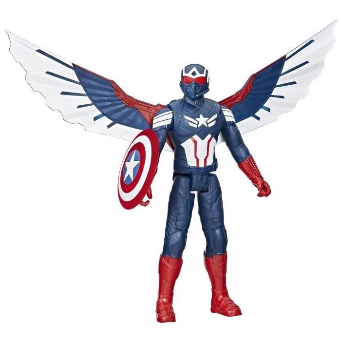 Figurine Captain America 30 cm Deluxe, Marvel Studios Captain America Brave New World