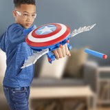 NERF Blaster Skyshot, bouclier pour déguisement, Marvel Studios Captain America Brave New World, Des 5 ans