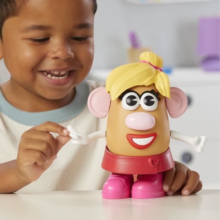 Figruine Madame Patate, 12 pieces a mélanger et a combiner , Mr. Potato Head Playskool Potato Head, Des 2 ans