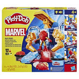Play-Doh Iron Man Fabrique d'armures, coffret avec figurine Iron Man et pâte a modeler, des 4 ans, Marvel