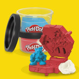 Play-Doh Captain America, coffret Bouclier tamponneur avec figurine flexible, accessoires et pâte a modeler, des 4 ans, Marvel