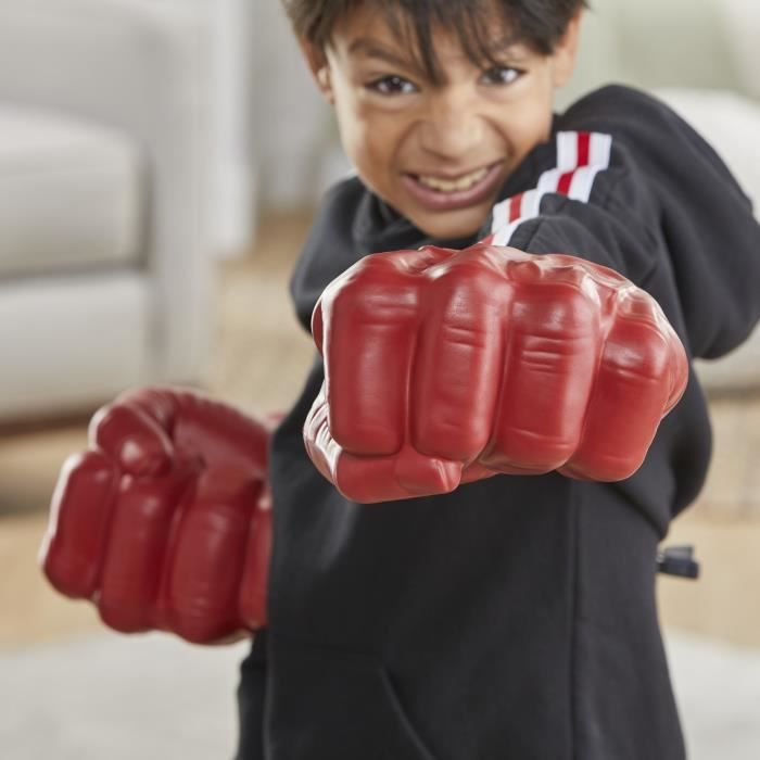 Poings fracassants de Red Hulk, jouet de déguisement, Marvel Avengers Captain America: Brave New World, des 5 ans