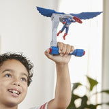Figurine Captain America Commandes de vol, Marvel Epic Hero Series Captain America: Brave New World, des 4 ans