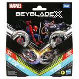 Beyblade X Multipack Toupie Spider-Man 3-60F vs. Venom 3-80N, Marvel , Des 8 ans