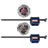 Beyblade X Multipack Toupie Spider-Man 3-60F vs. Venom 3-80N, Marvel , Des 8 ans