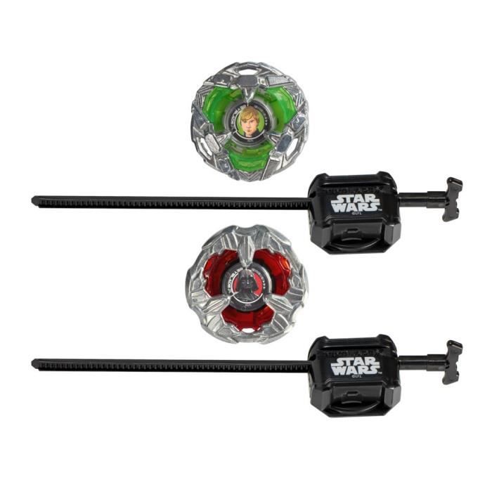 Beyblade X Multipack Toupie Luke Skywalker 4-80B vs. Darth Vader 4-60B, Star Wars, Des 8 ans