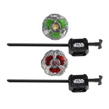 Beyblade X Multipack Toupie Luke Skywalker 4-80B vs. Darth Vader 4-60B, Star Wars, Des 8 ans