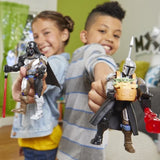 MixMashers Dark Vador, figurine 12 cm deluxe personnalisable a mélanger et combiner avec accessoires, Star Wars, Des 4 ans