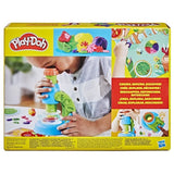 Play-Doh Mon petit microscope, pâte a modeler, 9 accessoires et 5 couleurs, des 3 ans